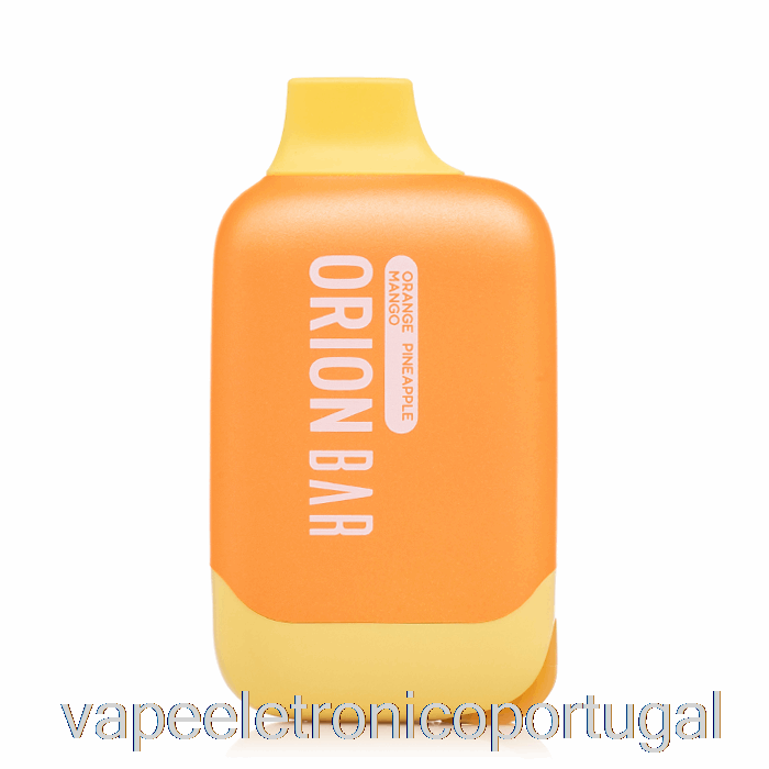 Vape Eletrônico Perdido Vape Orion Bar Young P15 6000 Descartável Laranja Abacaxi Manga